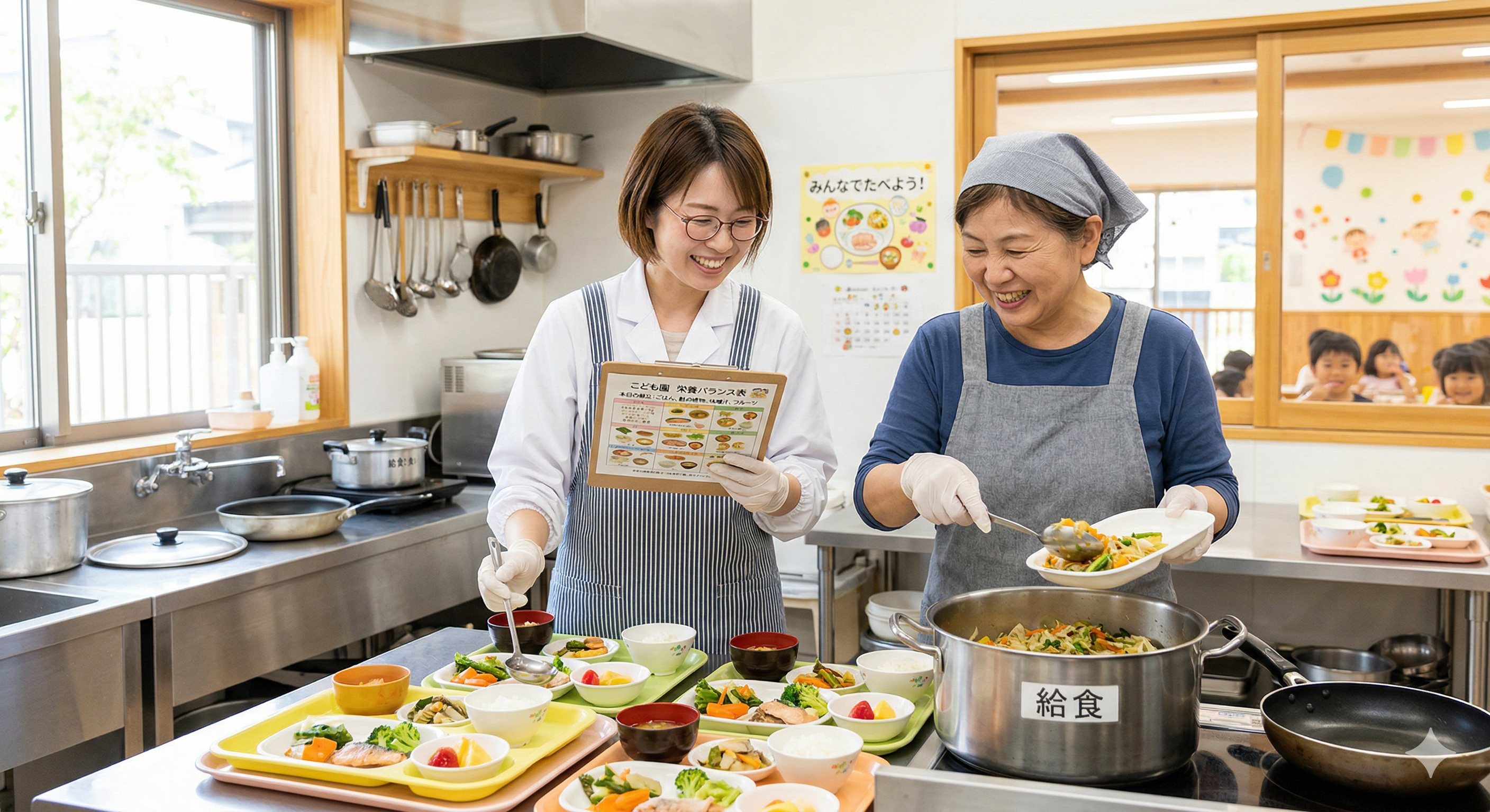 こども園で栄養士のおしごと ♪