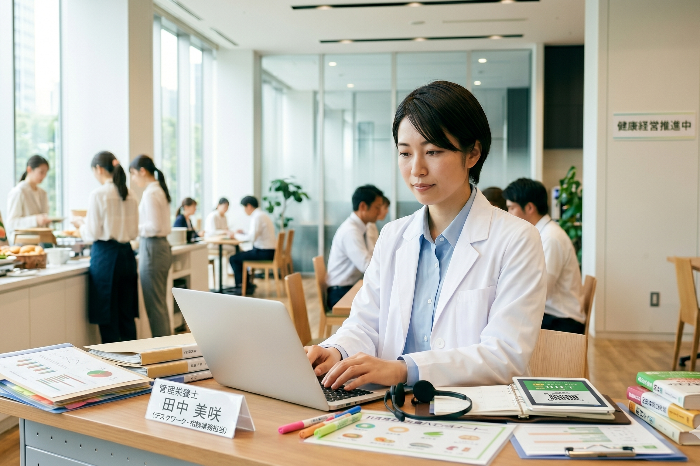 製造会社で栄養士のおしごと♪