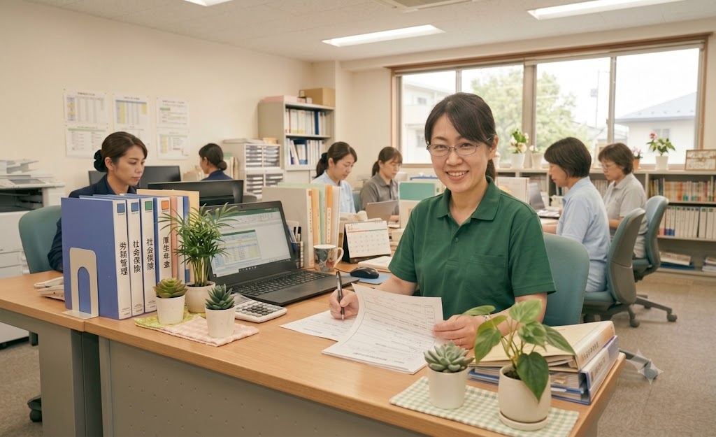 障がい者支援施設での労務事務♪