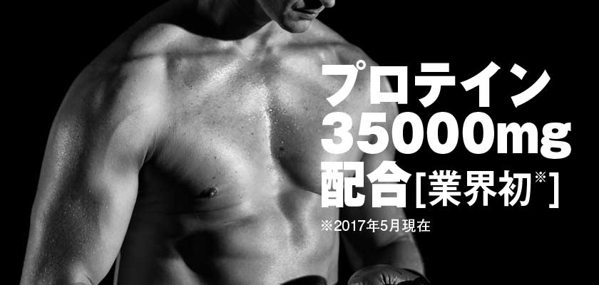 プロテイン35000ミリグラム配合